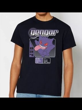 Pokemon Gengar Shirt NWT